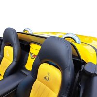Windschott passend für Chevrolet Corvette C5 in schwarz