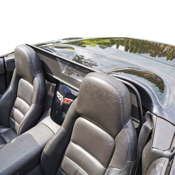 Windschott passend für Chevrolet Corvette C6 in schwarz