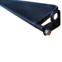 Windschott passend für Chevrolet Corvette C6 in schwarz
