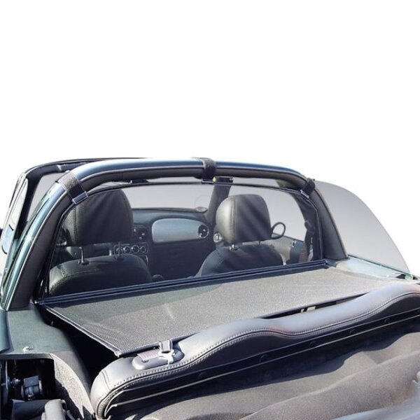 Windschott Einzelrahmen passend für Chrysler PT Cruiser in schwarz