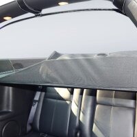 Windschott Einzelrahmen passend für Chrysler PT Cruiser in schwarz