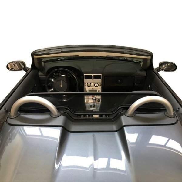 Windschott passend für Chrysler Crossfire Cabrio in schwarz