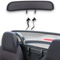 Windschott passend für Daihatsu Copen in schwarz