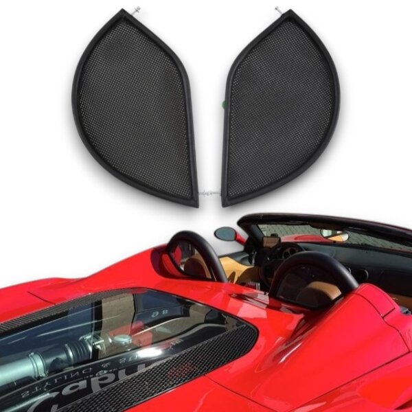 Windschott passend für Ferrari 360 Spider F430 in schwarz
