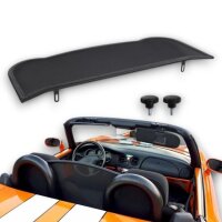 Windschott passend für Fiat Barchetta in schwarz
