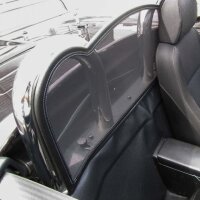 Windschott passend für Fiat Barchetta in schwarz