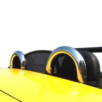 Windschott passend für Fiat Barchetta in schwarz