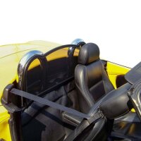 Windschott passend für Fiat Barchetta in schwarz