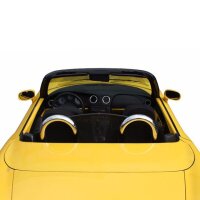 Windschott passend für Fiat Barchetta in schwarz