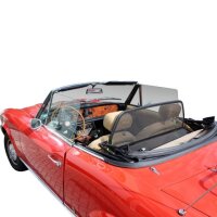 Windschott passend für Fiat 124 Spider in schwarz