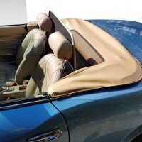Windschott passend für Fiat 124 Spider in beige