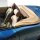Windschott passend für Fiat 124 Spider in beige
