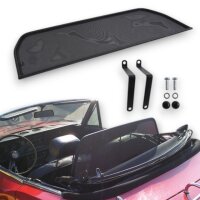 Windschott passend für Fiat 124 Spider in schwarz
