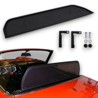 Windschott passend für Fiat 850 Spider in schwarz
