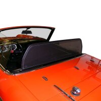 Windschott passend für Fiat 850 Spider in schwarz