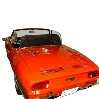 Windschott passend für Fiat 850 Spider in schwarz