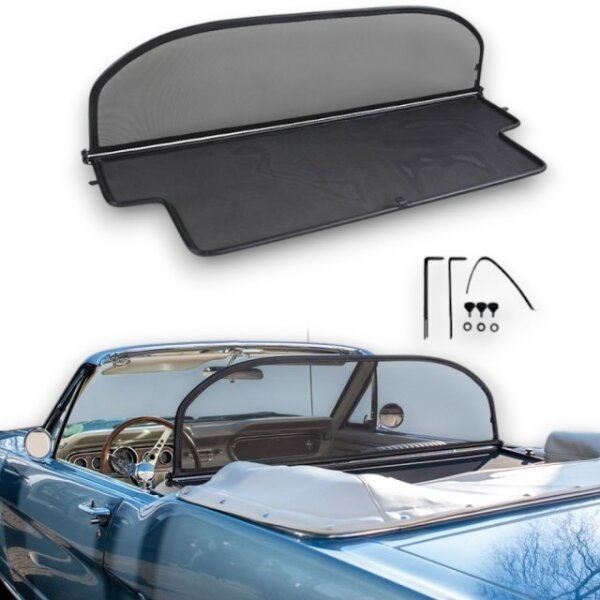 Windschott passend für Ford Mustang 1 Series 123 in schwarz