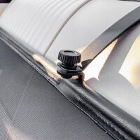 Windschott passend für Ford Mustang 1 Series 123 in schwarz