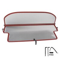 Windschott passend für Ford Mustang 1 Series 123 in rot