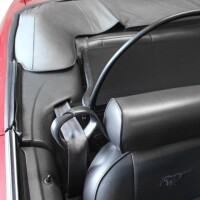 Windschott Doppelrahmen passend für Ford Mustang 4 SN-95 in schwarz