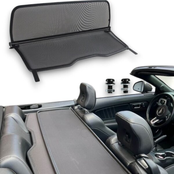 Windschott passend für Ford Mustang 6 7 in schwarz