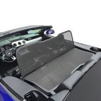 Windschott Spiegeldesign passend für Ford Mustang 6 7 in schwarz