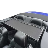 Windschott Spiegeldesign passend für Ford Mustang 6 7 in schwarz
