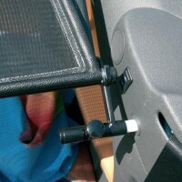 Windschott passend für Ford Focus CC in schwarz