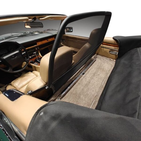 Windschott passend für Jaguar XJS 2-Sitzer in schwarz