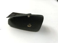 Echtleder Schlüsseltasche Schlüsseletui  für Mercedes Echtleder W110 W115 SLC W116 schwarz