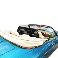 Windschott Doppelrahmen passend für Jaguar XJS X27 in schwarz