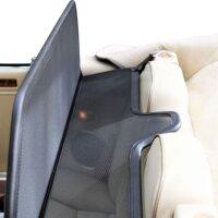 Windschott Doppelrahmen passend für Jaguar XJS X27 in schwarz