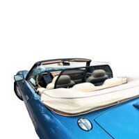 Windschott Doppelrahmen passend für Jaguar XJS X27 in schwarz