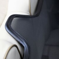 Windschott Doppelrahmen passend für Jaguar XJS X27 in schwarz