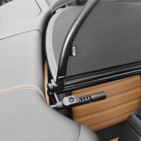 Windschott passend für Land Rover Evoque Cabrio in schwarz