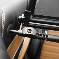 Windschott passend für Land Rover Evoque Cabrio in schwarz