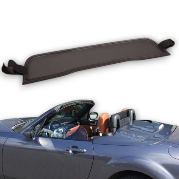 Windschott passend für Mazda MX-5 NC in schwarz