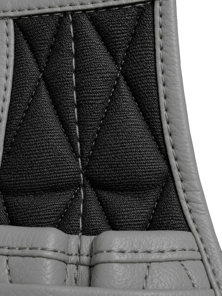Tasche Etui für Verdeckhebel Verdeckgriffe für Mercedes SL R107 grau