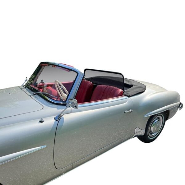 Windschott passend für Mercedes-Benz 190 SL - Klasse W121B Cabrio in schwarz