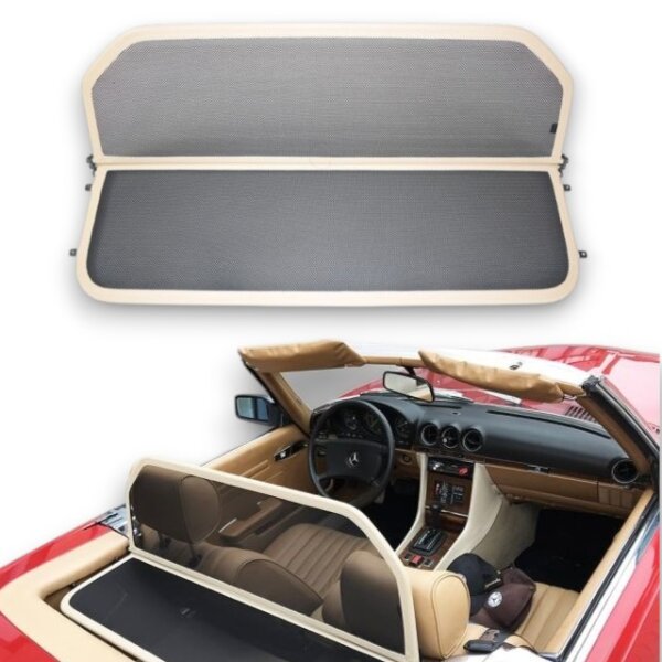 Windschott passend für Mercedes-Benz R107 SL - Klasse in beige