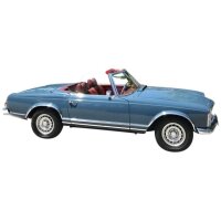 Windschott passend für Mercedes-Benz W113 Pagode SL - Klasse in rot