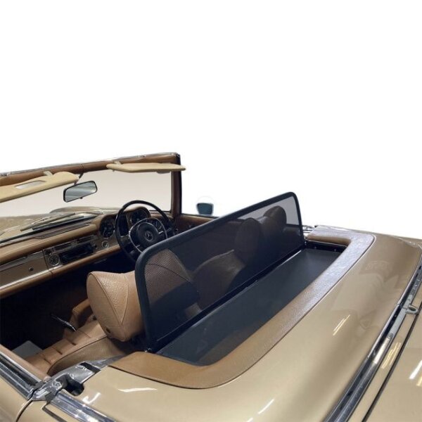 Windschott passend für Mercedes-Benz W113 Pagode SL - Klasse in schwarz