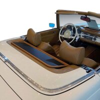 Windschott passend für Mercedes-Benz W113 Pagode SL - Klasse in cognac