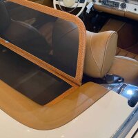 Windschott passend für Mercedes-Benz W113 Pagode SL - Klasse in cognac