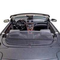 Windschott passend für Mercedes-Benz R230 SL - Klasse in schwarz