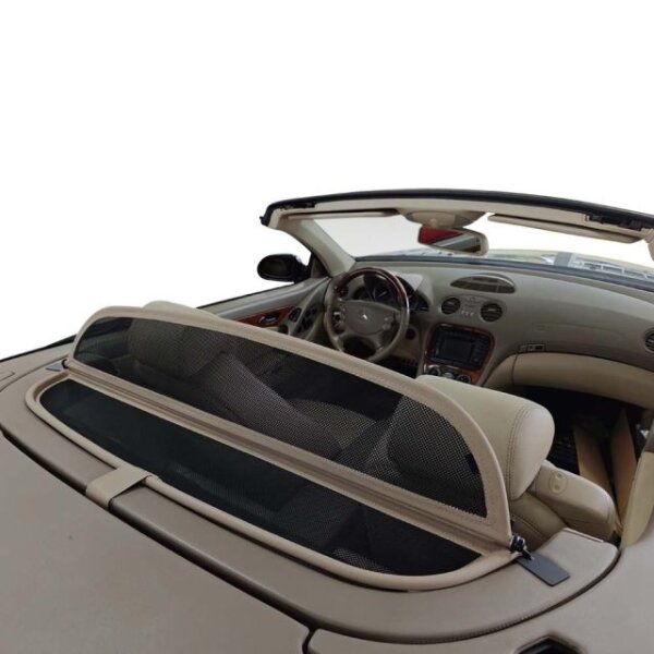 Windschott passend für Mercedes-Benz R230 SL - Klasse in beige