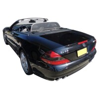 Windschott original Design für Mercedes-Benz R230 SL - Klasse in schwarz