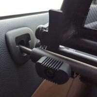Windschott passend für Mercedes-Benz A205 C - Klasse in schwarz