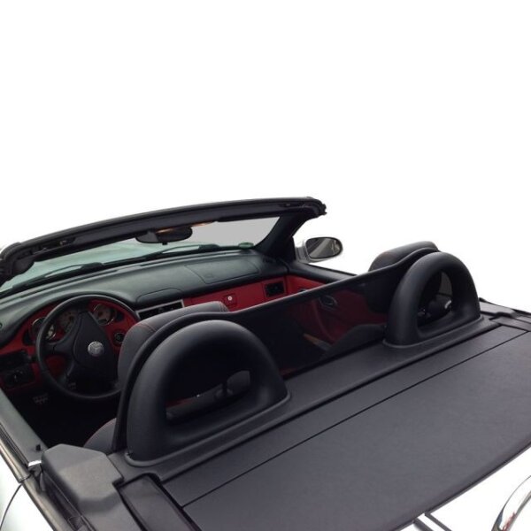 Windschott passend für Mercedes-Benz SLK R170 in schwarz