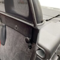 Windschott passend für Mercedes-Benz SLK R170 in schwarz